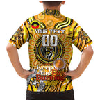 Custom Richmond Tiger NAIDOC Week 2024 Family Matching Mermaid Dress and Hawaiian Shirt Mascot Football
