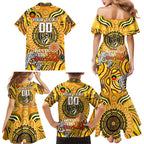 Custom Richmond Tiger NAIDOC Week 2024 Family Matching Mermaid Dress and Hawaiian Shirt Mascot Football
