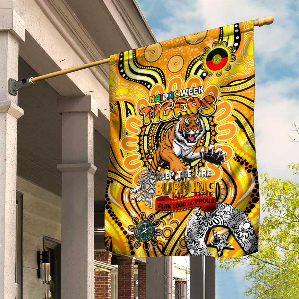 Richmond Tiger NAIDOC Week 2024 Garden Flag Mascot Football
