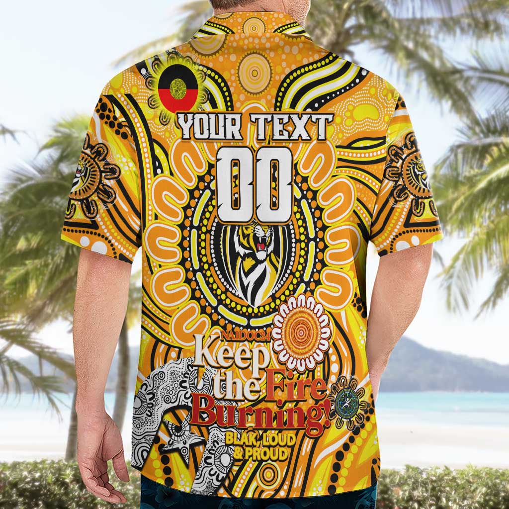 Custom Richmond Tiger NAIDOC Week 2024 Hawaiian Shirt Mascot Football