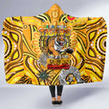 Richmond Tiger NAIDOC Week 2024 Hooded Blanket Mascot Football