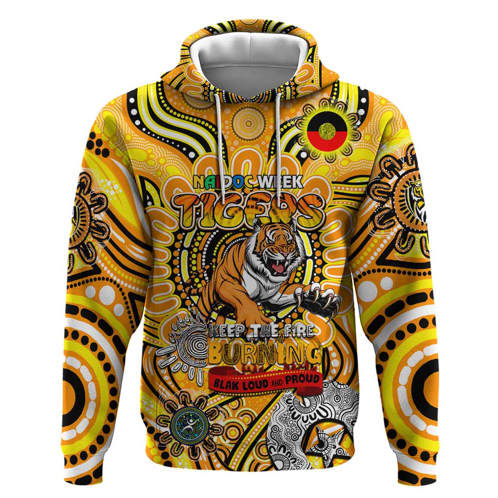 Custom Richmond Tiger NAIDOC Week 2024 Hoodie Mascot Football