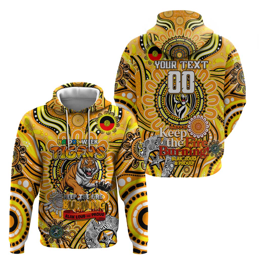 Custom Richmond Tiger NAIDOC Week 2024 Hoodie Mascot Football