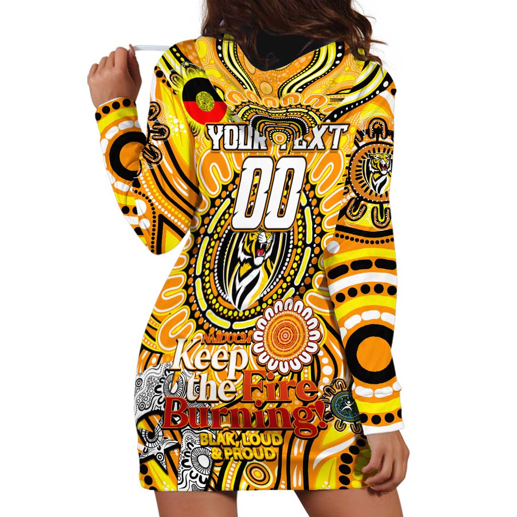Custom Richmond Tiger NAIDOC Week 2024 Hoodie Dress Mascot Football