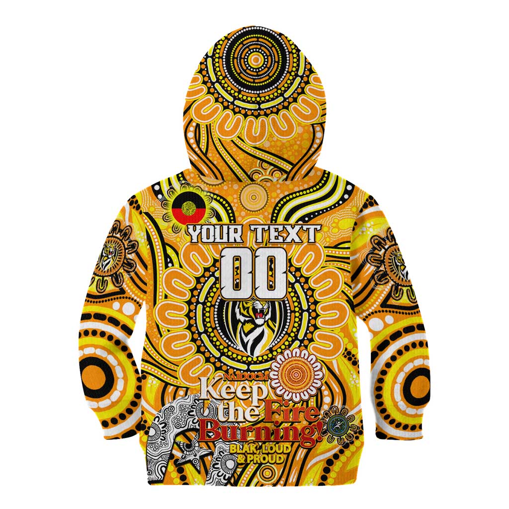 Custom Richmond Tiger NAIDOC Week 2024 Kid Hoodie Mascot Football