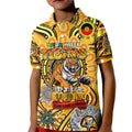 Custom Richmond Tiger NAIDOC Week 2024 Kid Polo Shirt Mascot Football
