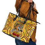 Richmond Tiger NAIDOC Week 2024 Leather Tote Bag Mascot Football