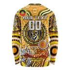 Custom Richmond Tiger NAIDOC Week 2024 Long Sleeve Shirt Mascot Football