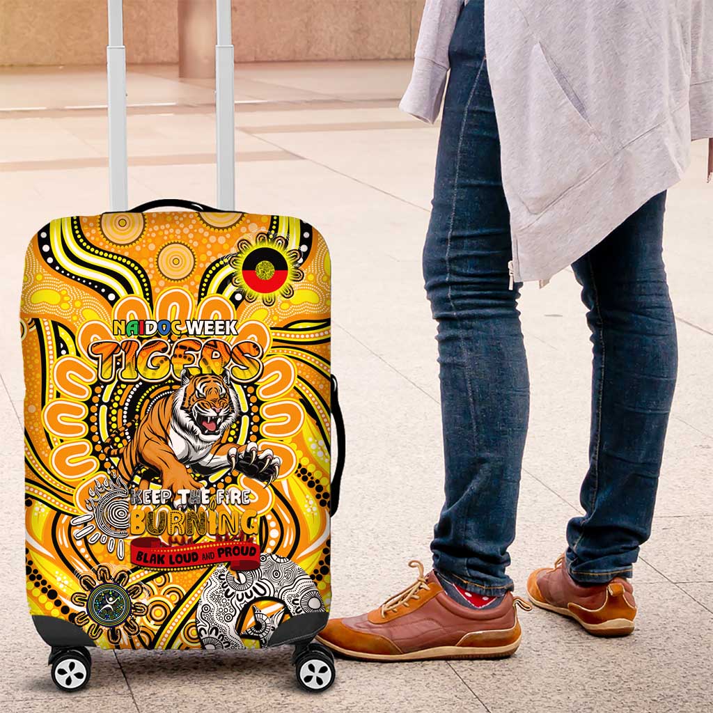 Richmond Tiger NAIDOC Week 2024 Luggage Cover Mascot Football
