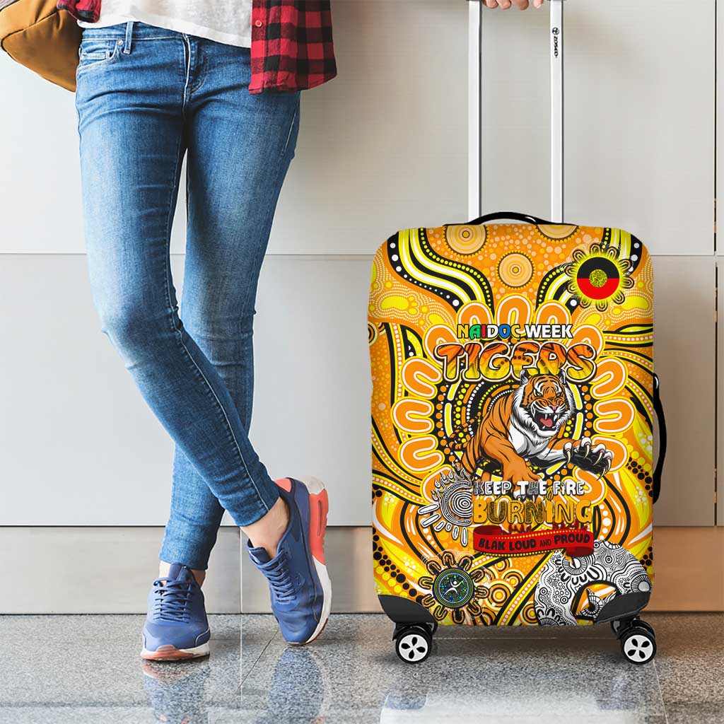 Richmond Tiger NAIDOC Week 2024 Luggage Cover Mascot Football