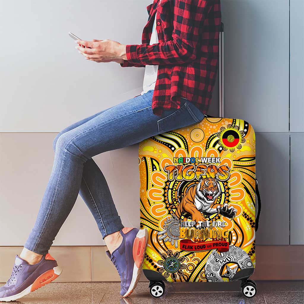 Richmond Tiger NAIDOC Week 2024 Luggage Cover Mascot Football