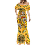 Custom Richmond Tiger NAIDOC Week 2024 Mermaid Dress Mascot Football