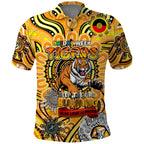 Custom Richmond Tiger NAIDOC Week 2024 Polo Shirt Mascot Football