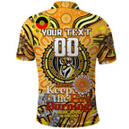 Custom Richmond Tiger NAIDOC Week 2024 Polo Shirt Mascot Football