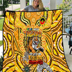 Richmond Tiger NAIDOC Week 2024 Quilt Mascot Football