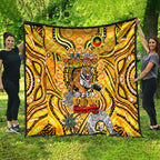 Richmond Tiger NAIDOC Week 2024 Quilt Mascot Football