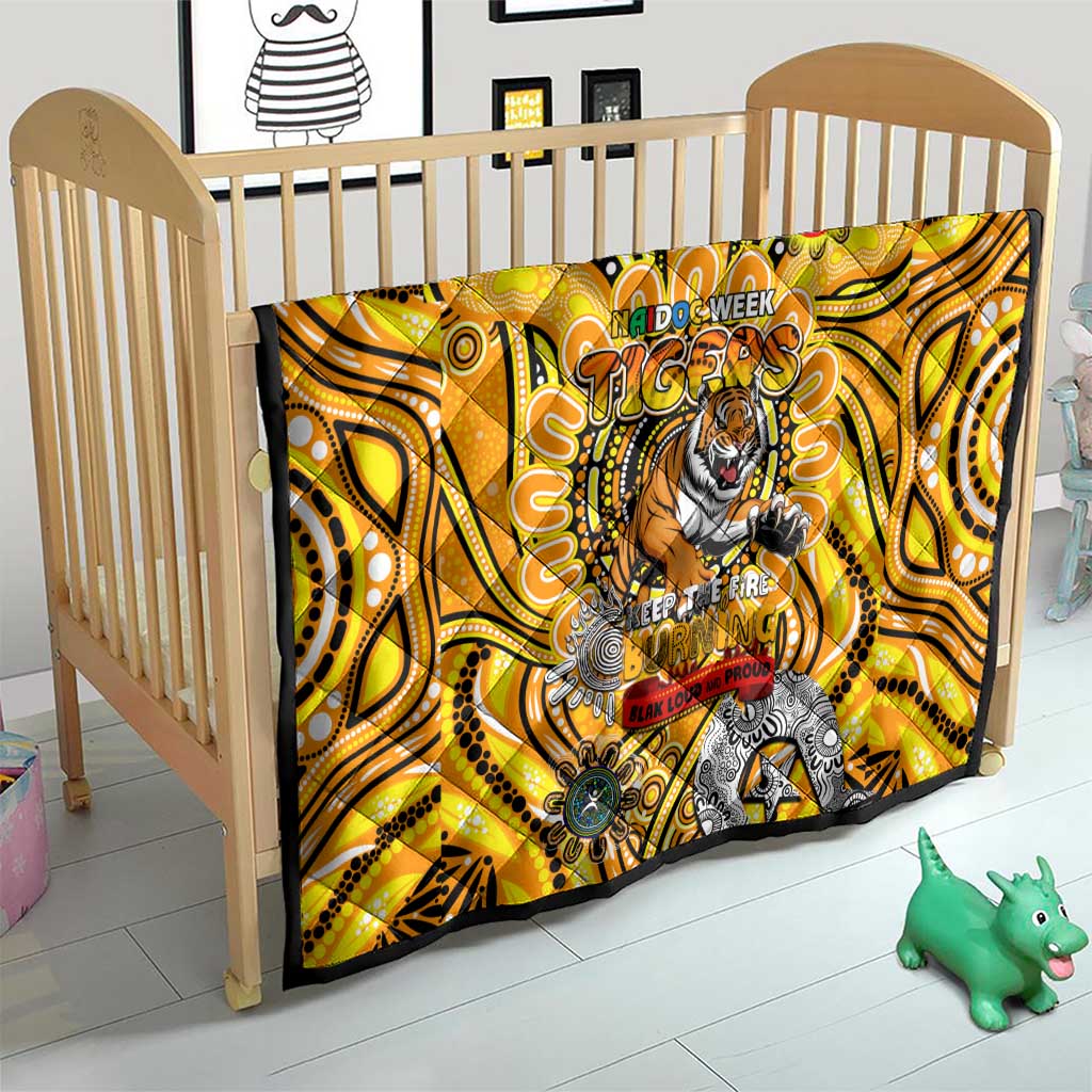 Richmond Tiger NAIDOC Week 2024 Quilt Mascot Football