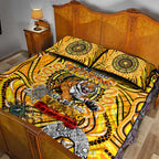 Richmond Tiger NAIDOC Week 2024 Quilt Bed Set Mascot Football