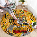 Richmond Tiger NAIDOC Week 2024 Round Carpet Mascot Football