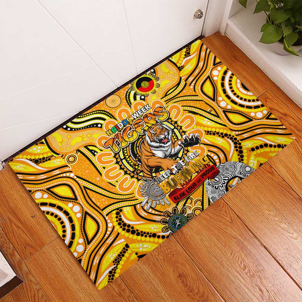 Richmond Tiger NAIDOC Week 2024 Rubber Doormat Mascot Football