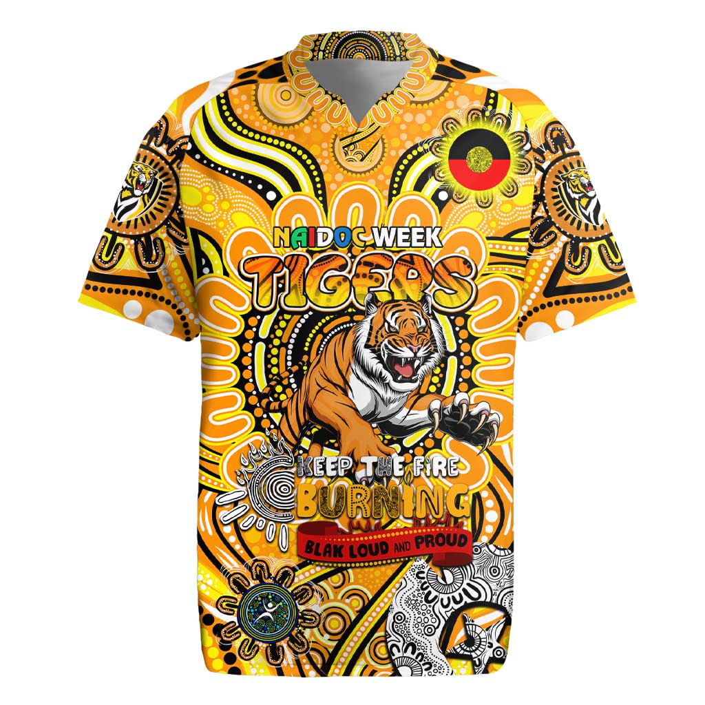 Custom Richmond Tiger NAIDOC Week 2024 Rugby Jersey Mascot Football