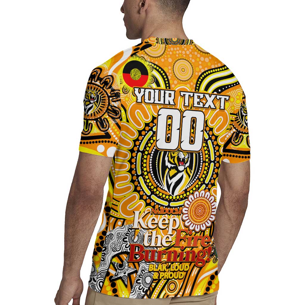 Custom Richmond Tiger NAIDOC Week 2024 Rugby Jersey Mascot Football