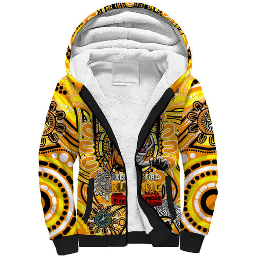 Custom Richmond Tiger NAIDOC Week 2024 Sherpa Hoodie Mascot Football