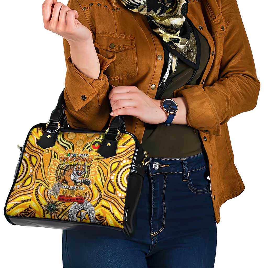 Richmond Tiger NAIDOC Week 2024 Shoulder Handbag Mascot Football