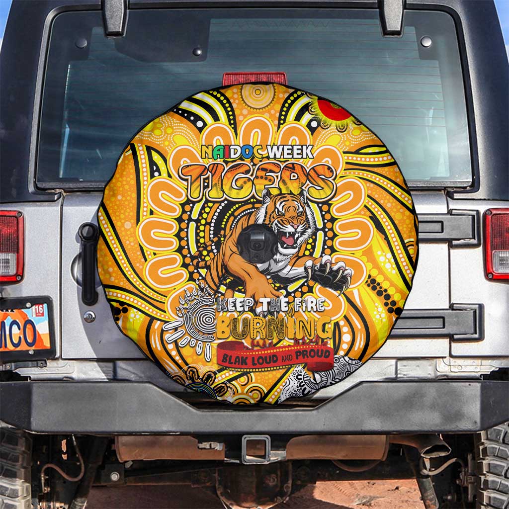 Richmond Tiger NAIDOC Week 2024 Spare Tire Cover Mascot Football