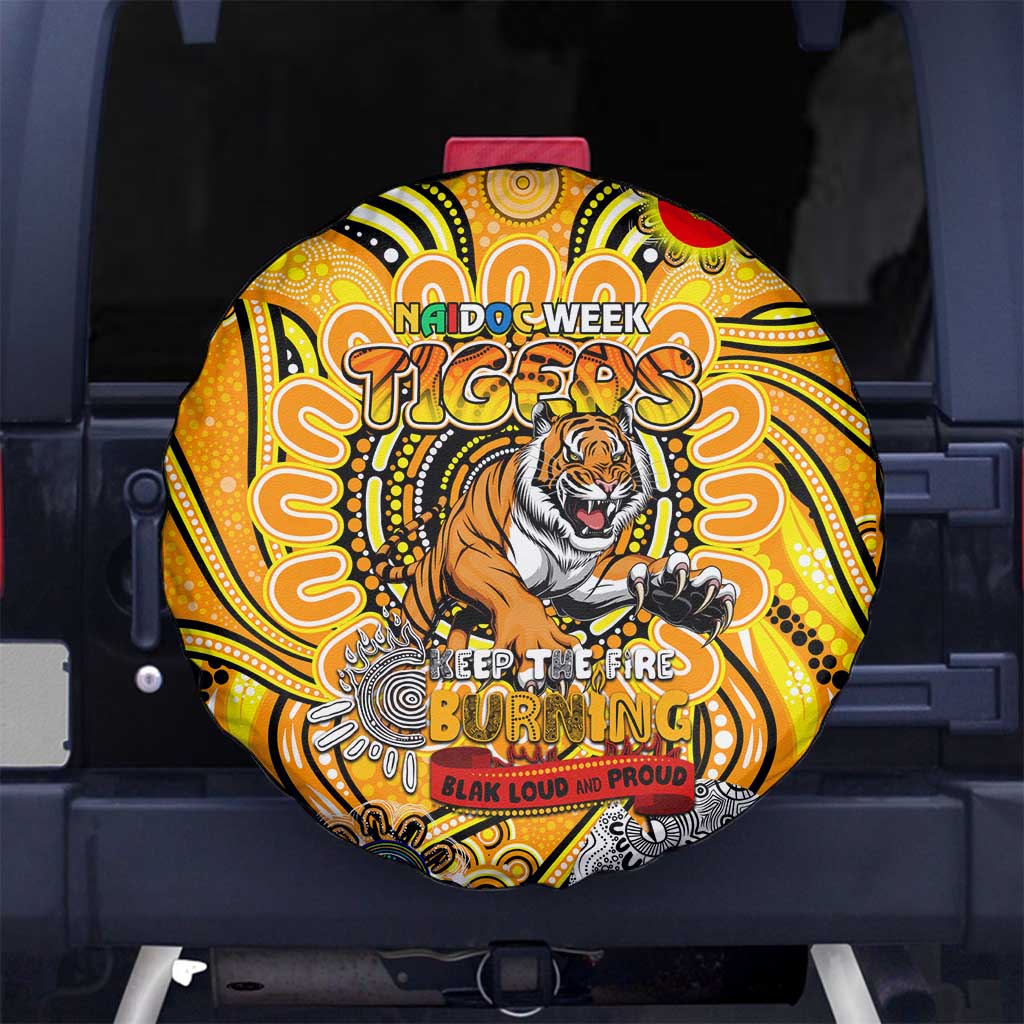 Richmond Tiger NAIDOC Week 2024 Spare Tire Cover Mascot Football