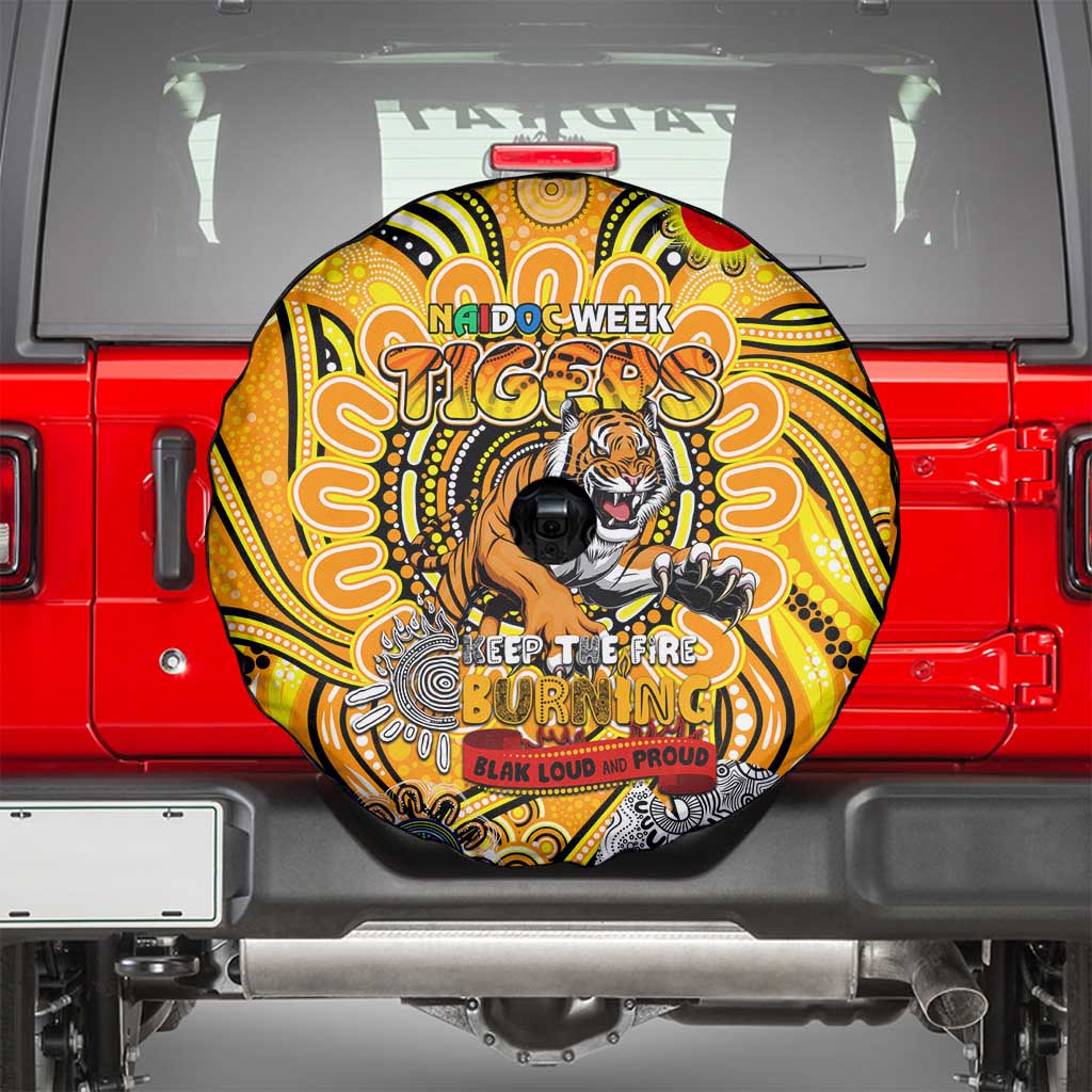 Richmond Tiger NAIDOC Week 2024 Spare Tire Cover Mascot Football