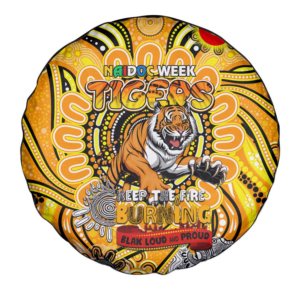 Richmond Tiger NAIDOC Week 2024 Spare Tire Cover Mascot Football