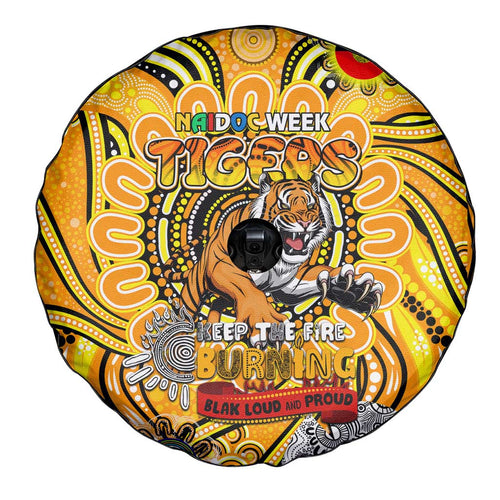 Richmond Tiger NAIDOC Week 2024 Spare Tire Cover Mascot Football