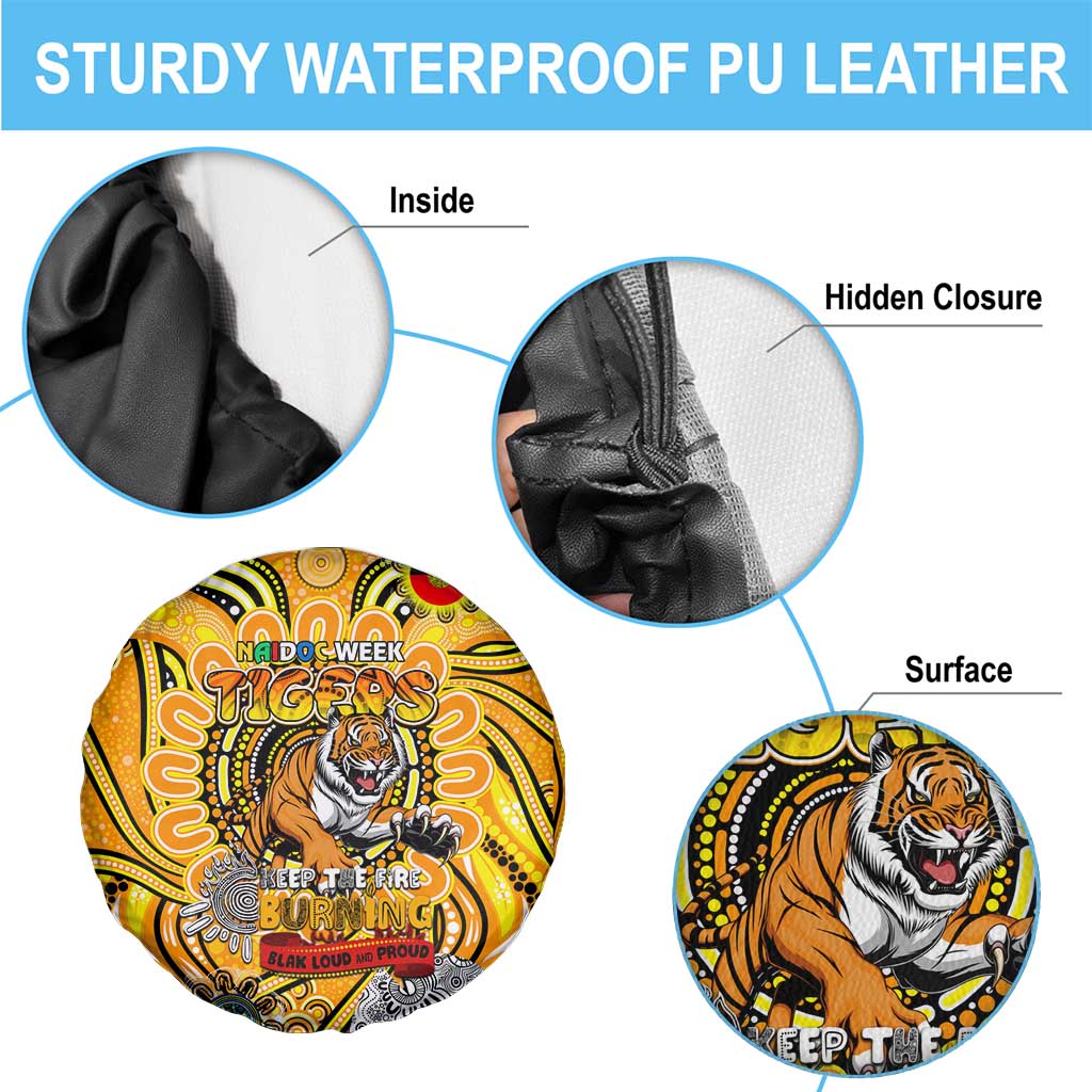Richmond Tiger NAIDOC Week 2024 Spare Tire Cover Mascot Football