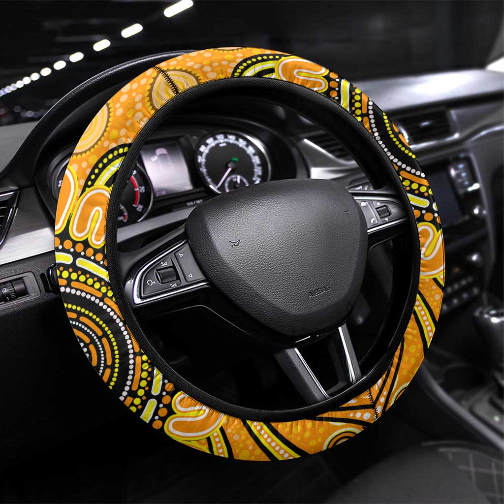 Richmond Tiger NAIDOC Week 2024 Steering Wheel Cover Mascot Football