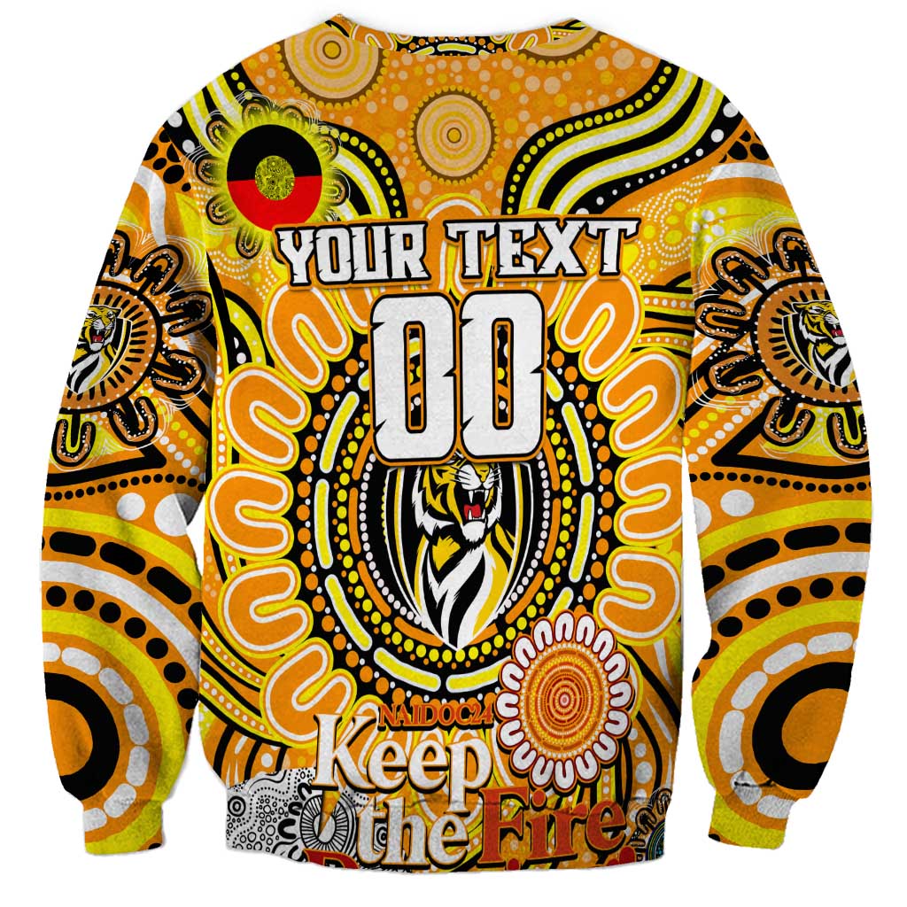 Custom Richmond Tiger NAIDOC Week 2024 Sweatshirt Mascot Football