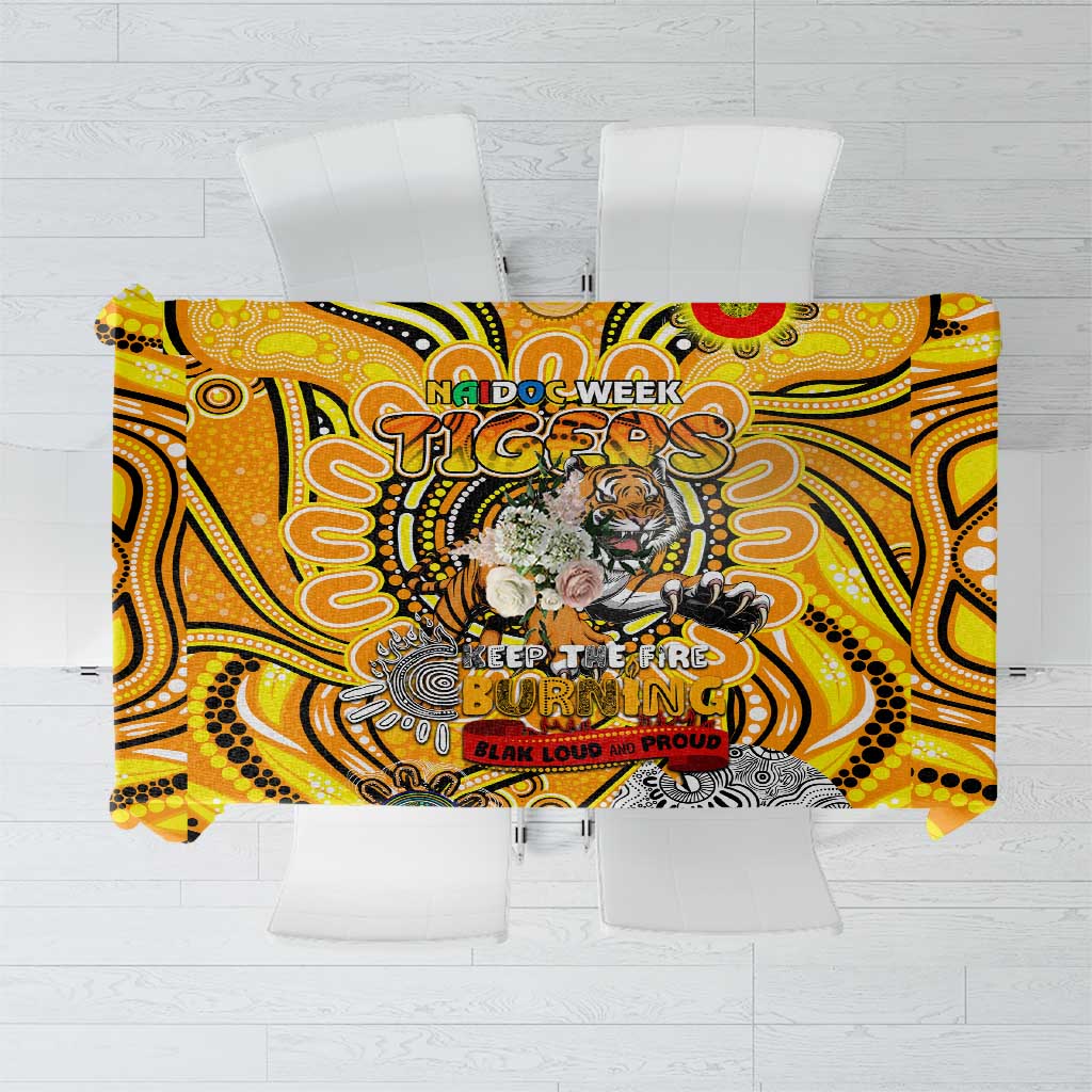 Richmond Tiger NAIDOC Week 2024 Tablecloth Mascot Football