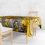 Richmond Tiger NAIDOC Week 2024 Tablecloth Mascot Football