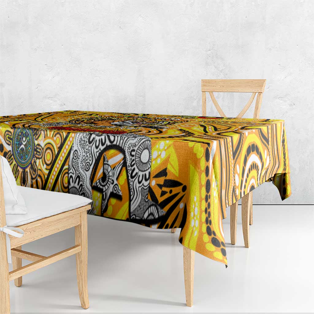 Richmond Tiger NAIDOC Week 2024 Tablecloth Mascot Football