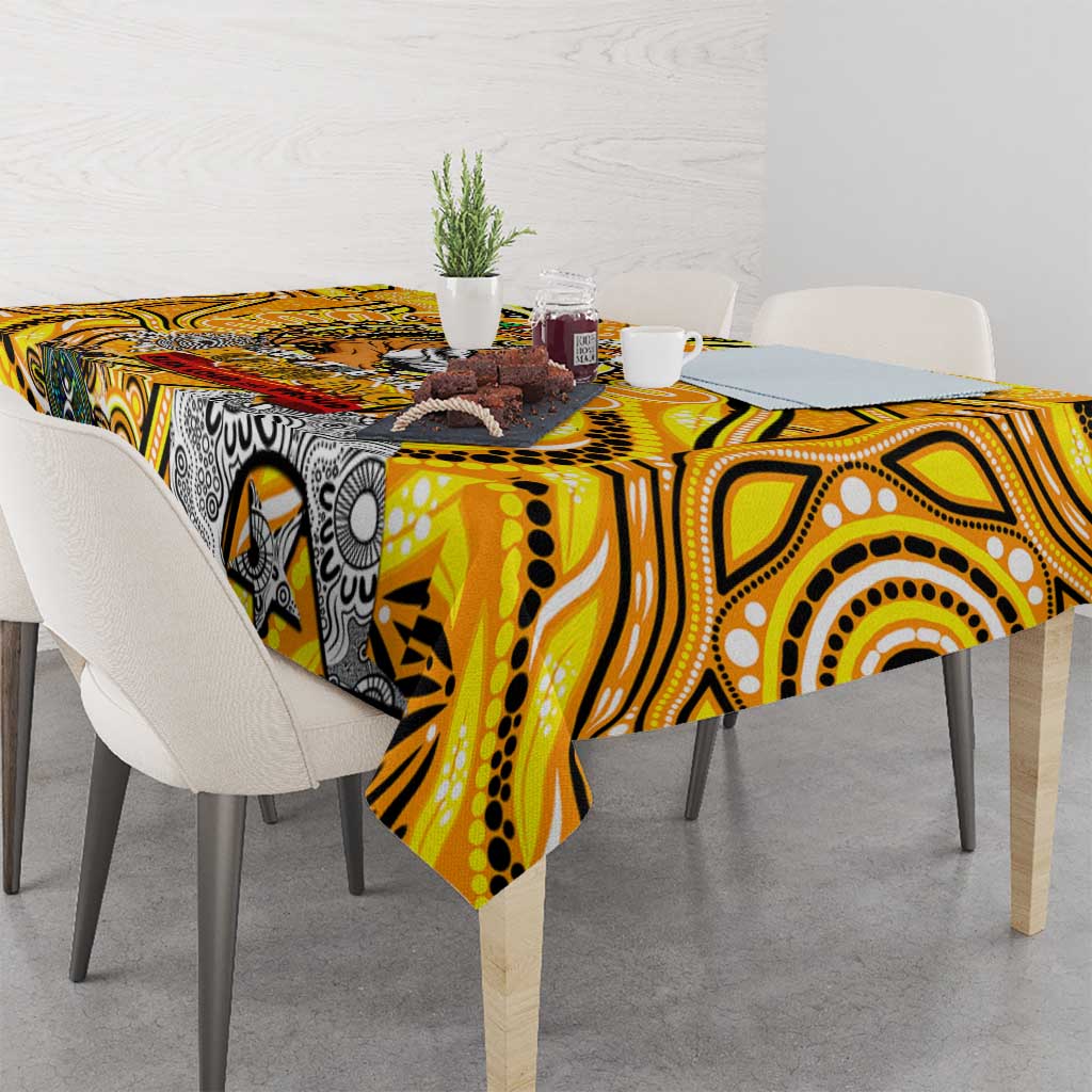 Richmond Tiger NAIDOC Week 2024 Tablecloth Mascot Football