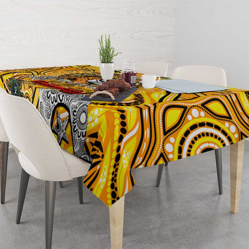 Richmond Tiger NAIDOC Week 2024 Tablecloth Mascot Football