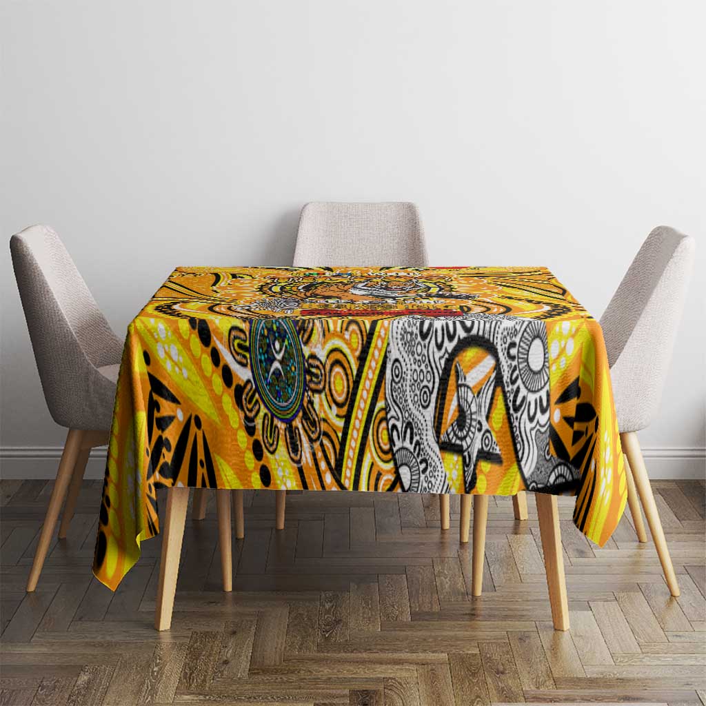 Richmond Tiger NAIDOC Week 2024 Tablecloth Mascot Football
