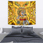 Richmond Tiger NAIDOC Week 2024 Tapestry Mascot Football