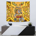 Richmond Tiger NAIDOC Week 2024 Tapestry Mascot Football