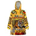 Custom Richmond Tiger NAIDOC Week 2024 Wearable Blanket Hoodie Mascot Football