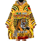 Custom Richmond Tiger NAIDOC Week 2024 Wearable Blanket Hoodie Mascot Football