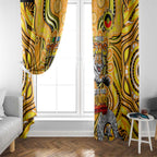 Richmond Tiger NAIDOC Week 2024 Window Curtain Mascot Football