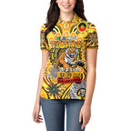 Custom Richmond Tiger NAIDOC Week 2024 Women Polo Shirt Mascot Football