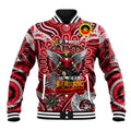 Custom St Kilda Saints NAIDOC Week 2024 Baseball Jacket Mascot Football