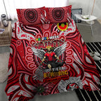 St Kilda Saints NAIDOC Week 2024 Bedding Set Mascot Football